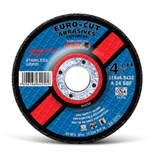 Stainless Steel Depressed Centre Grinding disc 115mm